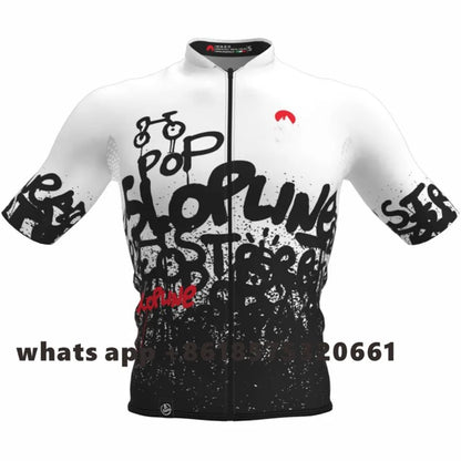 Slopline 2022 New No War Peace Summer Men Cycling Jersey Maillot Ciclismo Bicycle Clothing Short Sleeve Quick Dry Cycling Jersey
