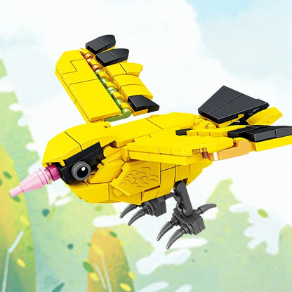 3D Cartoon Animal Set Building Blocks - 3D Lifelike,  for Desk Decoration & Gift - giving, Educational Building Blocks for Kids