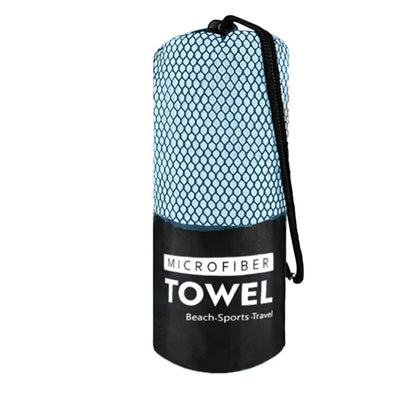 Microfiber Ice Cold Towel 6 Sizes  Quick Dry Super Absorbent Towel  Beach Gym Yoga Camping Travel Sports  Portable Storage Bag