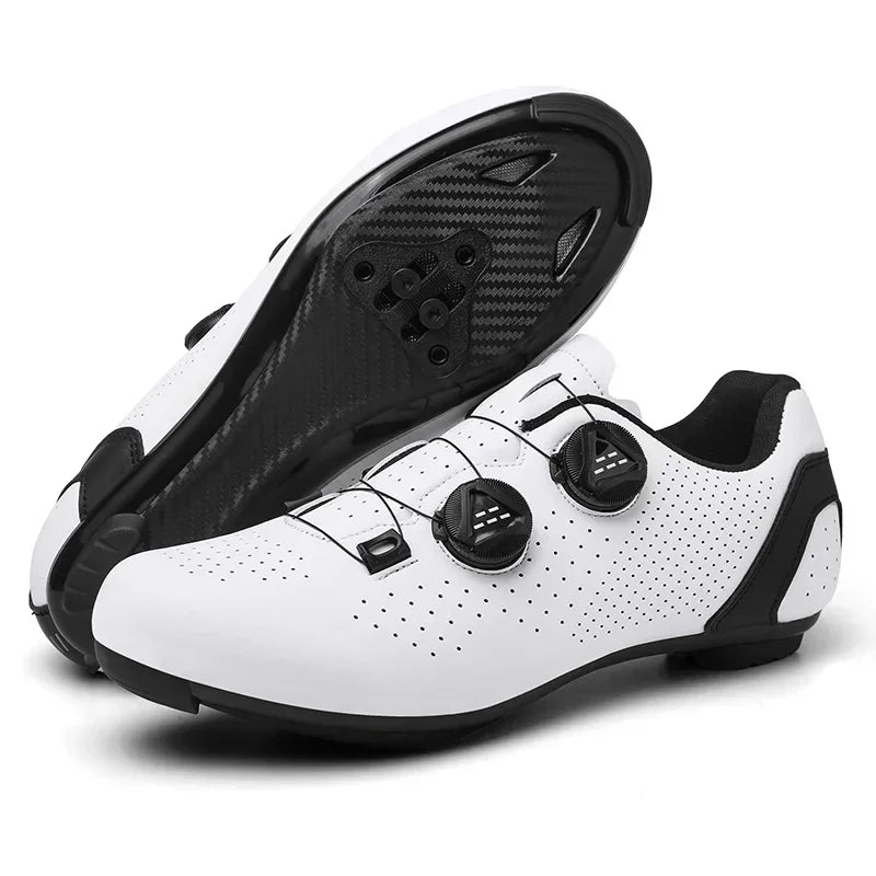 New Men's Cycling Sneakers, Unisex Road Cycling Shoes, Nonslip Mountain Bike Shoes, Racing, Outdoor, Women's Mountain Bike Shoes