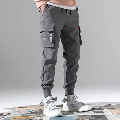 Men Cargo Tactical Pants Work Combat Multi-pockets Casual Training Trousers Overalls Clothing Joggers Hiking Mens Cargo Pant 1PC